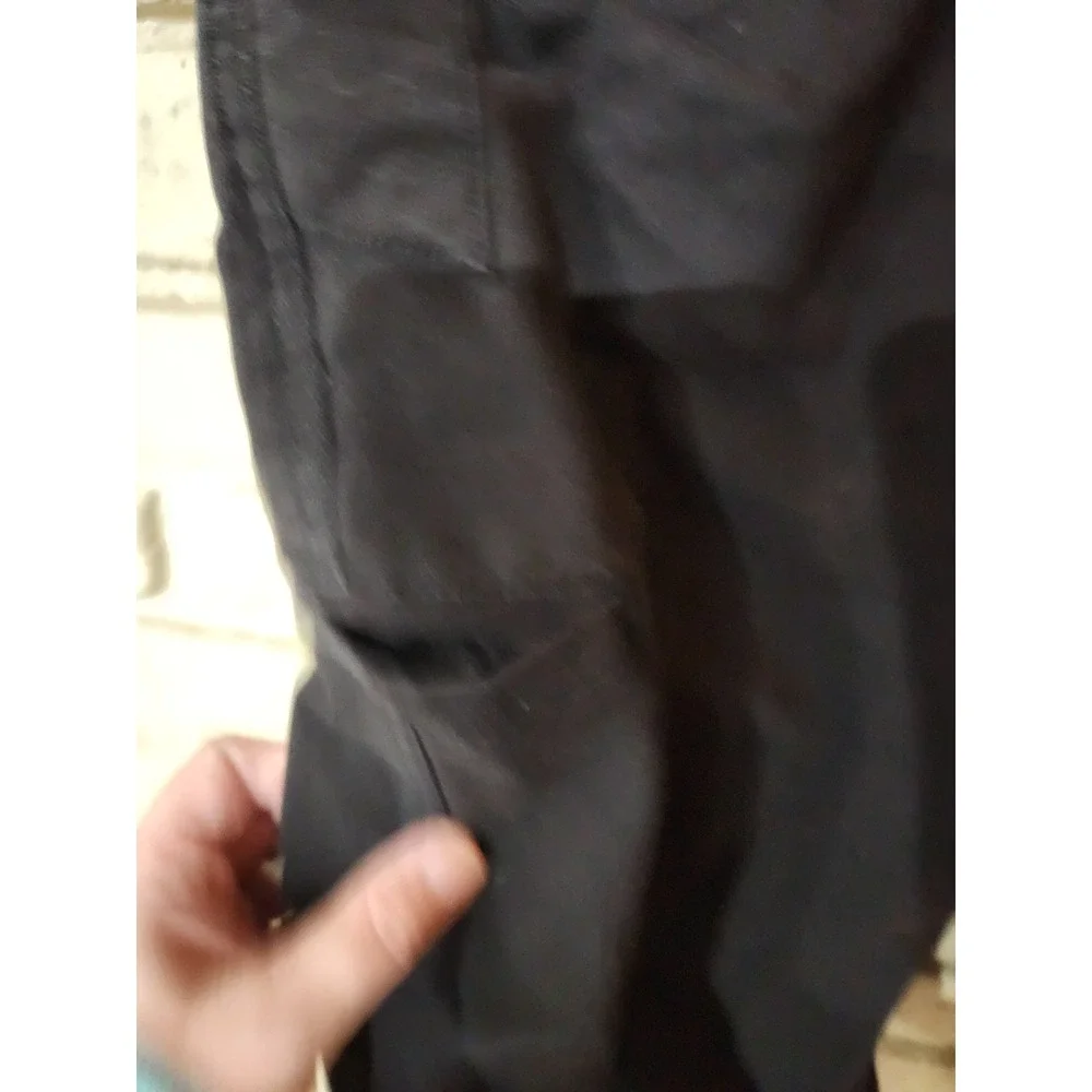 Buckhorn River Mens Black Utility Carpenter Shorts